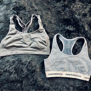 2 sports bras bundle